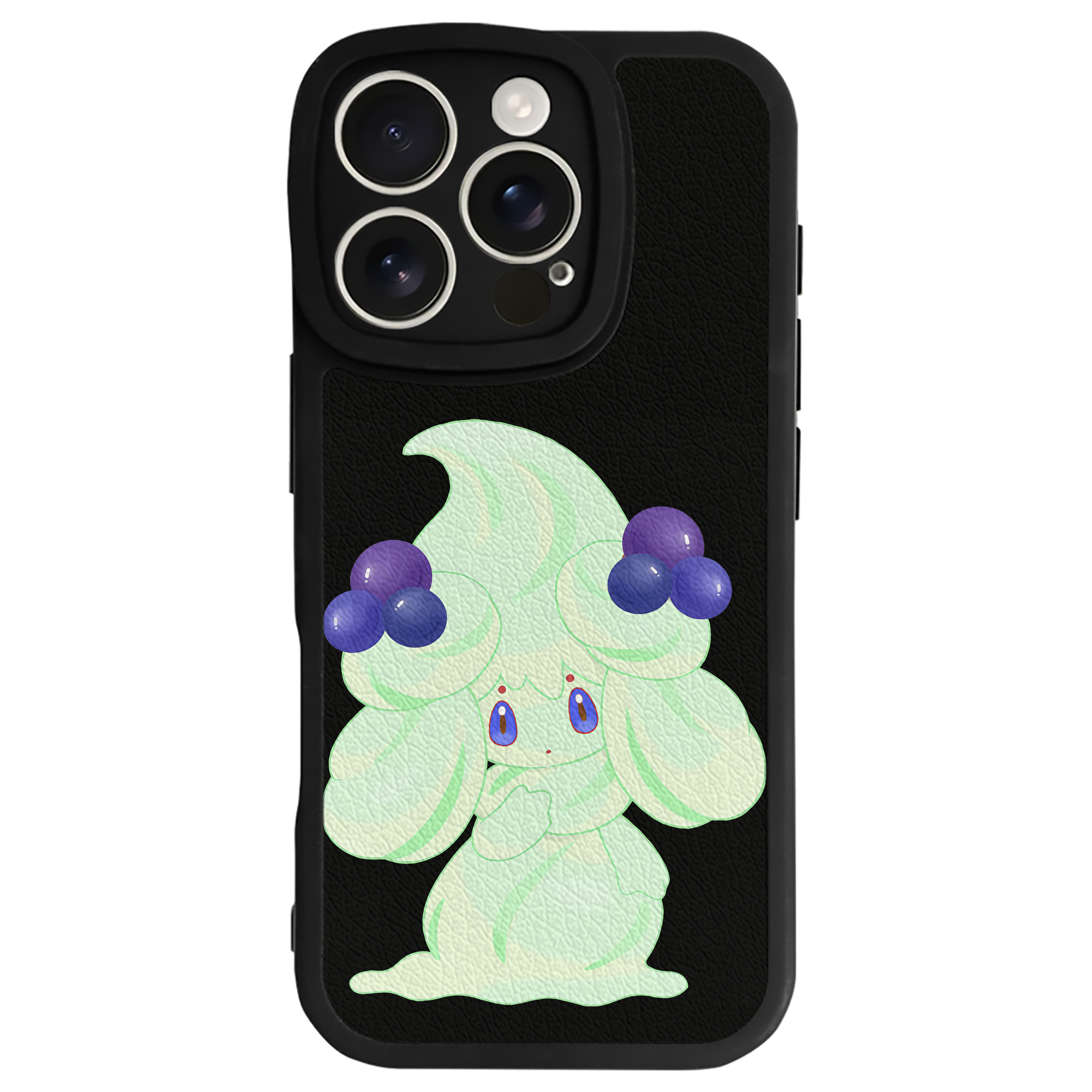（画像用） ポケットモンスター Pokémon 【iPhone 16シリーズ対応】シリコンスマホケース（レザー調） 材質：シリコン